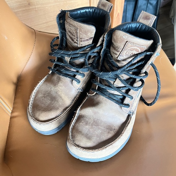 LEMS Women's Lace Up Boots - Brown - Picture 2 of 4